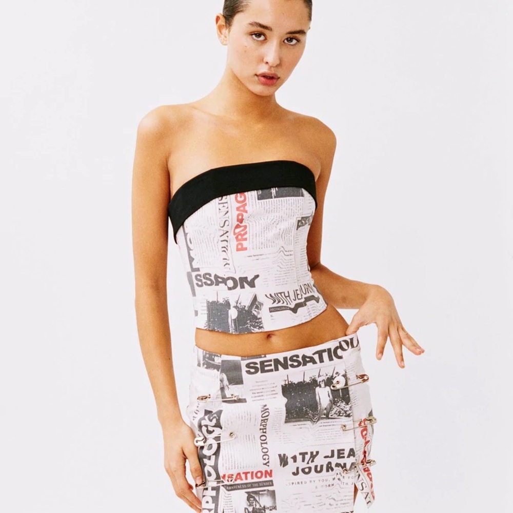 With Jean Carla Corset in Read All About It